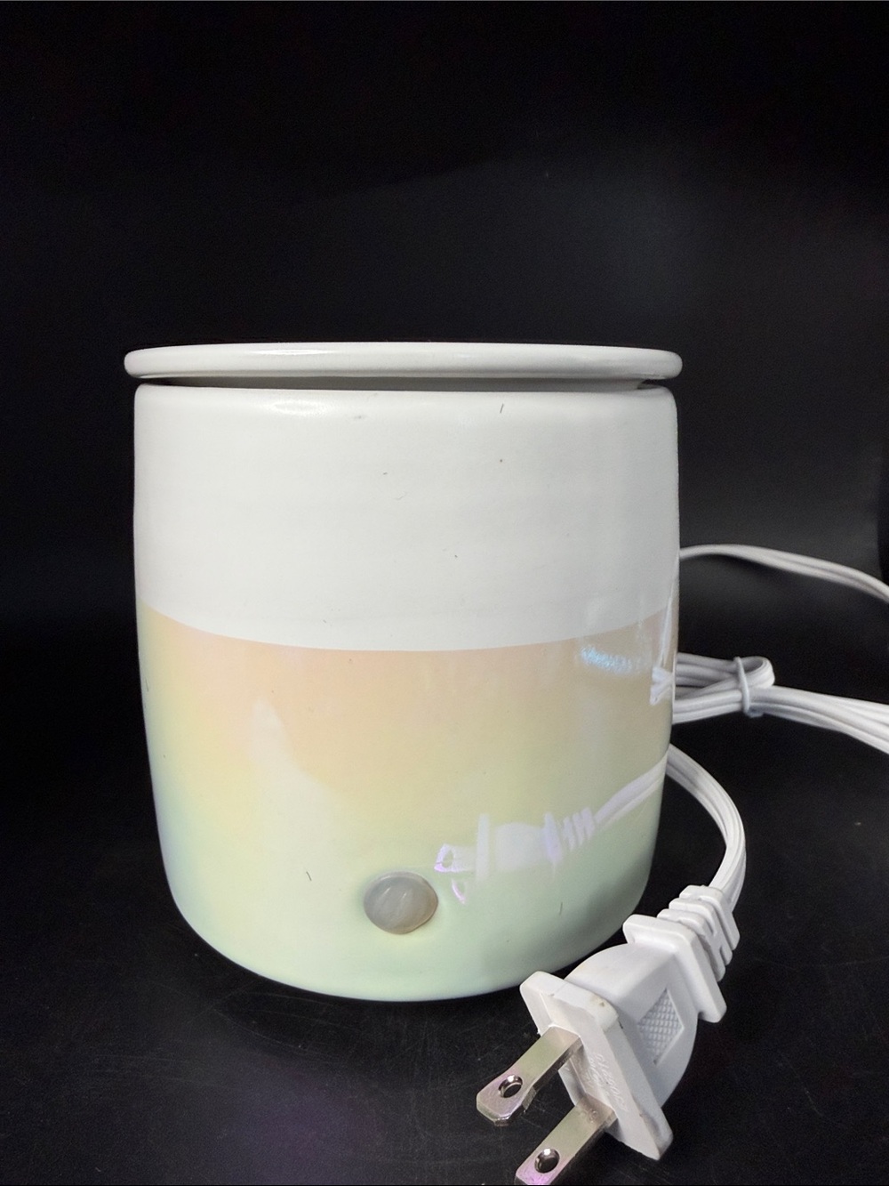 Happy Wax White Iridescent Electric Wax Warmer -element